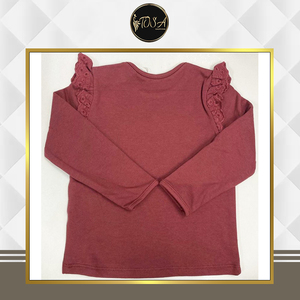 Camisetas y polos elegantes para niñas de nuevo diseñador de alta calidad que llegan ahora: ropa de poliéster Spandex para niños a buen precio - Product Image 3