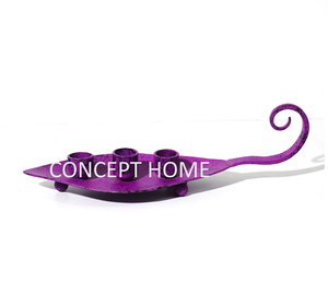 Bougeoir créatif pour la décoration intérieure Porte-bâton de chambre Décoration de table Pot à bougie unique au design luxueux - Product Image 5