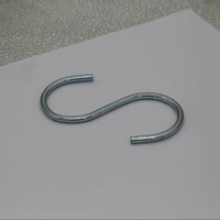 Boulon à crochet en forme de S galvanisé de qualité supérieure demi-filetage complet DIN 1480 ANSI B18.15 boulon structurel en acier inoxydable