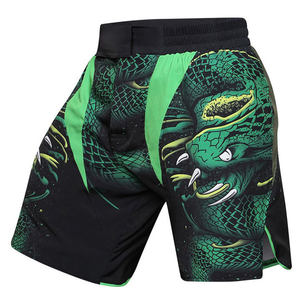 Shorts de MMA à sublimation personnalisée en gros Shorts de combat d'arts martiaux de haute qualité pour hommes - Product Image 2