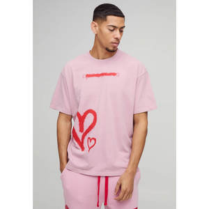 Gran tamaño al por mayor o cuello camiseta unisex liso 100 por ciento algodón 220 GSM personalizado a granel camiseta casual para marcas de moda - Product Image 4