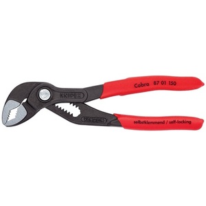For KNIPEX Cobra Water Pump Pliers 150mm 30mm <b>Clamping</b> Width Polished Plastic Coating - Product Image 3