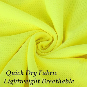 Salut Vis à manches longues pour polos 100% vêtements de travail de sécurité respirant Polyester Construction bande réfléchissante pour les travaux de sécurité - Product Image 4