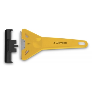 Glass scraper for ceramic hobs 145 mm. (3 Claveles 00242) - Product Image 1