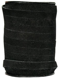 Wholesale 10mm 5mm Flat Suede Leather Cord Handmade Indian Pattern Flat Suede Cord Jewelry Components Trusted for Jewelry Making - Product Image 4