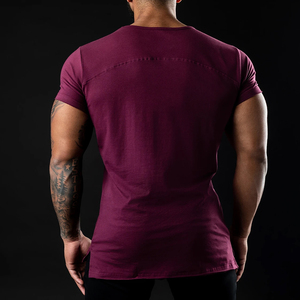 Camiseta de talla grande informal de verano con bordado de pantalla de seda con estampado de hombros caídos y ajuste holgado de algodón de lujo de nuevo diseño personalizado - Product Image 2