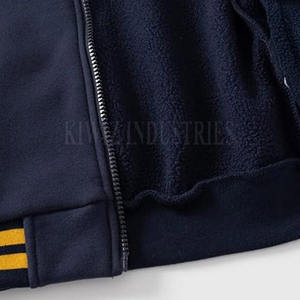 แจ็กเก็ตเลตเตอร์มีผ้าปักลายขนาดพลัสไซส์ OEM ตามสั่ง - Product Image 6