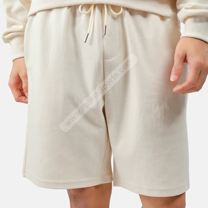 Custom Made Casual Sweat Shorts with Personalized Embroidery Comfortable Cotton <b>Lounge</b> Shorts Custom Logo Streetwear Shorts - Product Image 1