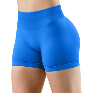 Shorts de sport sans couture à taille haute pour femmes - Vêtements de fitness sportifs avec ceinture élastique - Product Image 1