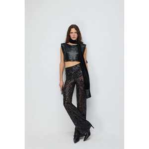 <b>Sequined</b> <b>Wide</b> <b>Leg</b> <b>Trousers</b> - Product Image 2