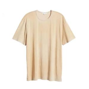 Camisetas de Hombre Lisas de Color Sólido, Camisetas de Verano de Alta Calidad, Holgadas, de Manga Corta, 100% Algodón, Cuello Redondo - Product Image 4