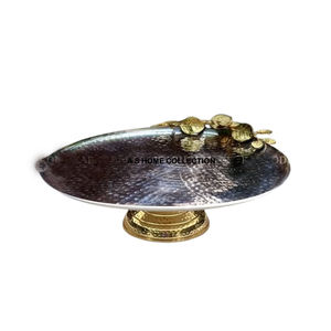 Bol à fleurs en laiton en acier inoxydable de haute qualité parfait pour servir des fruits secs des collations de fruits frais bol de service - Product Image 6