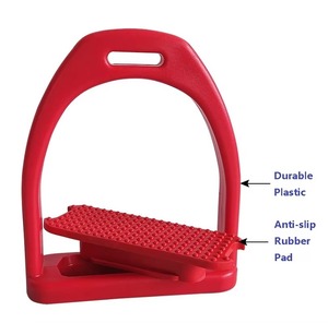 Estribos ecuestres de plástico Diseño ligero y duradero para profesionales y pantalones de escuelas de equitación - Product Image 3