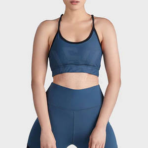 Soutien-gorge de sport léger et respirant pour femmes OEM Service Couleur unie pour femmes actives - Product Image 6