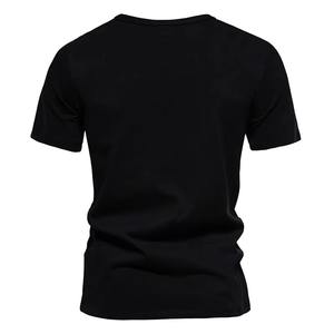 Stock de ropa a granel, ropa usada, camisetas para hombres, camisetas 100% de algodón para hombres, camisetas holgadas con estampado gráfico, Top deportivo informal de verano - Product Image 6