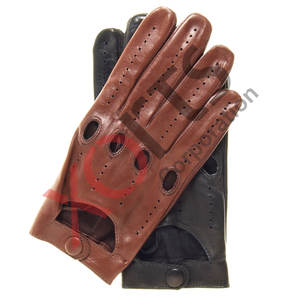 Guantes de Conducción de Lujo para Hombre, para las Cuatro Estaciones, con Pantalla Táctil, Forro de Seda Transpirable y Ecológico, Diseño hasta la Muñeca - Product Image 2