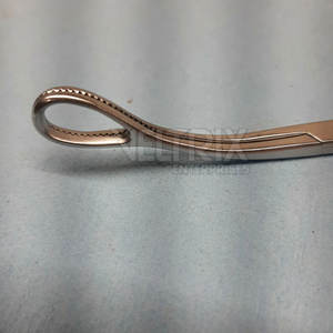 Pinzas Curvas para Esponjas de Acero Inoxidable con Logotipo Personalizado 9 1/2, Pinzas Curvas para Esponjas a Bajo Precio 9 1/2 - Product Image 3