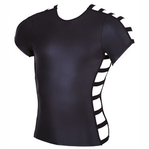 New Designer Stylish Net Style Star Sublimation <b>Tank</b> <b>Top</b> <b>Men's</b> Summer Gym Wear Transparent <b>Black</b> <b>Tank</b> <b>Top</b> Round Collar for <b>Men</b> - Product Image 6