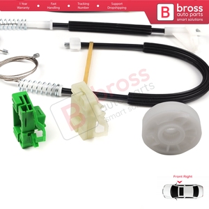 Kit de Reparación de Elevalunas BWR639, Puerta Delantera Derecha para Ibiza MK2 6K1 1993-2002 4/5 Puertas 6K4837402P - Product Image 4