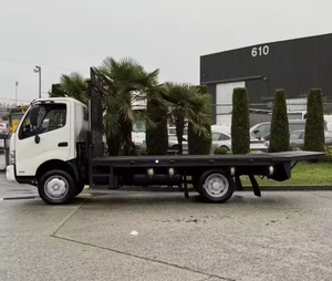 Prêt à l'emploi, Isuzu NPR 2015 d'occasion, plateau plat de 12 pieds, 3 places, diesel, conduite à gauche/droite, faible kilométrage - Product Image 2