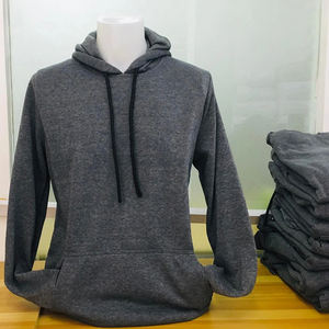 BE105 Unisex Poly/Cotton Fleece Pullover Hoodie Maroon sudadera Premium Cotton Fleece Pullover Hoodie - Product Image 2