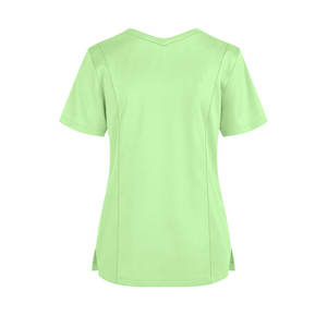 Uniformes Médicos de Verano de Alta Calidad en Color Azul, Personalizados, de Lujo, Conjuntos de Uniformes Médicos de Manga Corta - Product Image 2