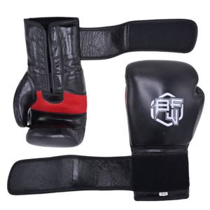 Guantes de Boxeo con Logotipo Personalizado, Transpirables y Cómodos, con Panel de Malla Roja en Contraste - Product Image 2
