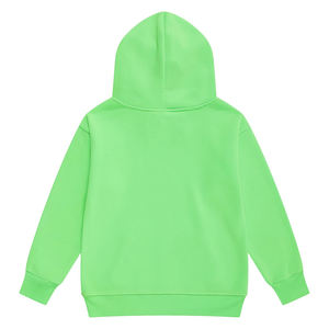 Vêtement de sport décontracté pour enfants, survêtement à capuche uni, couleur verte, pull, sport, gym, respirant, confortable, grande taille, saison hivernale - Product Image 2