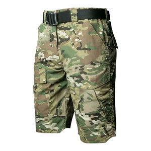 Short cargo tactique urbain pour hommes Short d'extérieur camouflage en coton ripstop Short décontracté personnalisé avec logo et couleur Joggers du fabricant en vrac - Product Image 1