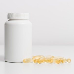Etichetta privata 1000mg di olio di pesce Omega-3 (EPA 400mg + DHA 300mg) con rivestimento enterico Softgel capsule integratore alimentare - Product Image 1