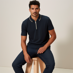 Camiseta Polo de Algodón, Camiseta de Golf con Cuello para Hombre - Product Image 4