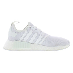 Chaussures Adidas NMD R1 Prime Blue pour femmes Couleur : Blanc nuageux/Blanc nuageux/Argent métallisé 100% authentiques - Product Image 3