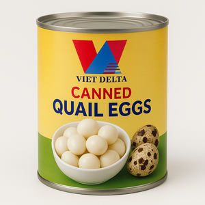 Fabricante de Vietnam de huevos de codorniz enlatados Proteína conveniente Huevos de codorniz hervidos en lata Fábrica OEM de Vietnam - Product Image 2