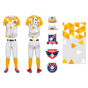 ชุดกีฬาเบสบอลคอวีระบายอากาศได้สำหรับซอฟท์บอล - Product Image 3