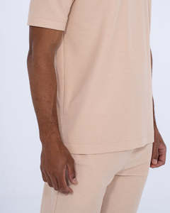 Ensemble de t-shirts pour hommes de qualité supérieure, vente directe d'usine, fabrication 100% classique, t-shirt à manches courtes avec short, ensemble assorti - Product Image 3