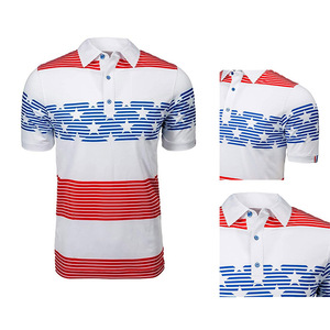 Nouveau logo personnalisé hommes polo de golf t-shirt affaires séchage rapide polo vêtements chemises en gros - Product Image 2