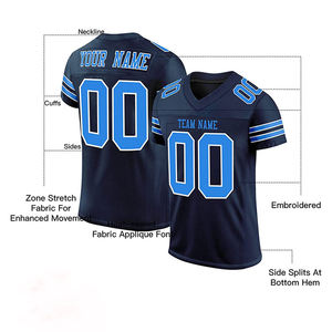 Maillot de lacrosse 100% polyester unisexe, vêtements de sport de haute qualité, respirant, léger, tissu doux, séchage rapide, personnalisable - Product Image 6