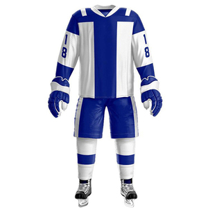 Nuevo Estilo de Uniformes de Hockey sobre Hielo Transpirables de Secado Rápido, Spandex/Poliéster, Color Personalizado y Ropa de Equipo con Logotipo Personalizado - Product Image 4