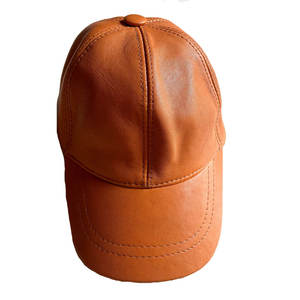 Adultes Meilleure Qualité Casquettes en Cuir de Baseball Chaudes Service OEM Baseball Classique Extérieur Casquettes en Cuir Personnalisées Unisexe - Product Image 1