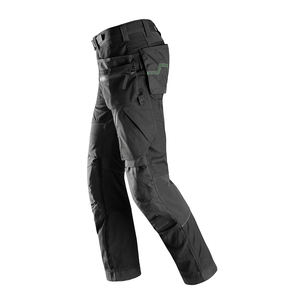 Pantalones de seguridad de alta visibilidad para hombre, pantalones de trabajo resistentes con paneles reflectantes, bolsillos de carga, ropa de trabajo de invierno - Product Image 1