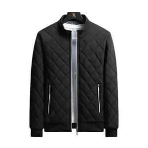Chaqueta acolchada de burbujas de invierno personalizada de alta calidad para hombre, Abrigo acolchado cálido con cuello levantado para uso al aire libre, estilo de calle - Product Image 1