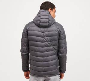 Vestes bouffantes sur pied avec logo personnalisé OEM à la mode pour hommes 2022 vestes à bulles personnalisées pour hommes hiver imperméable réversible coupe-vent - Product Image 3