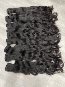 Vente 2025 Cheveux naturels non traités, cuticules alignées, extensions de cheveux humains ondulés naturels du Vietnam, vente en gros, sans perte, sans nœuds - Product Image 3