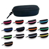 Étui à lunettes rigide portable personnalisé avec fermeture éclair, étui à lunettes de soleil tendance en EVA pour femmes et hommes, idéal pour les voyages et le sport
