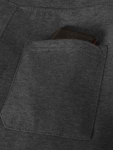 Pantalones cortos deportivos personalizados para Hombre Pantalones cortos unisex de algodón polar con logotipo personalizado pantalones cortos lisos en blanco para hombre a la venta - Product Image 5