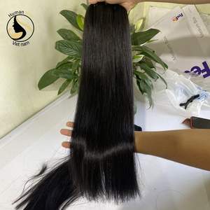 Extensiones de cabello humano 100% Real, pelo liso de doble punta, calidad superior, precio al por mayor - Product Image 5