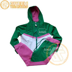 Alpha personalizado | Chándal bordado de lana de algodón Kapa Sorority Ropa griega transpirable de alta calidad Trajes de chándal para mujer - Product Image 5