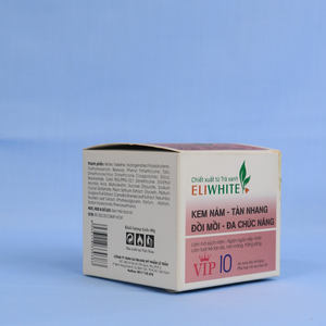 Caja cosmética de cartón rígido de diseño personalizado para embalaje de papel Premium para el cuidado de la piel - Product Image 1