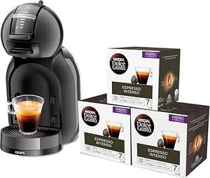 Cafetera Krups Dolce Gusto Mini Me Negra, Automática, Calidad Profesional, 15 Bares de Presión, 1500W, Caja con 3 Cápsulas de Café Arábica Surtidas - Product Image 2