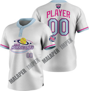 Uniformes de bola base Patrón de Jersey de bola base personalizado Uniforme de bola base para hombre de diseño libre personalizado liso en blanco - Product Image 5